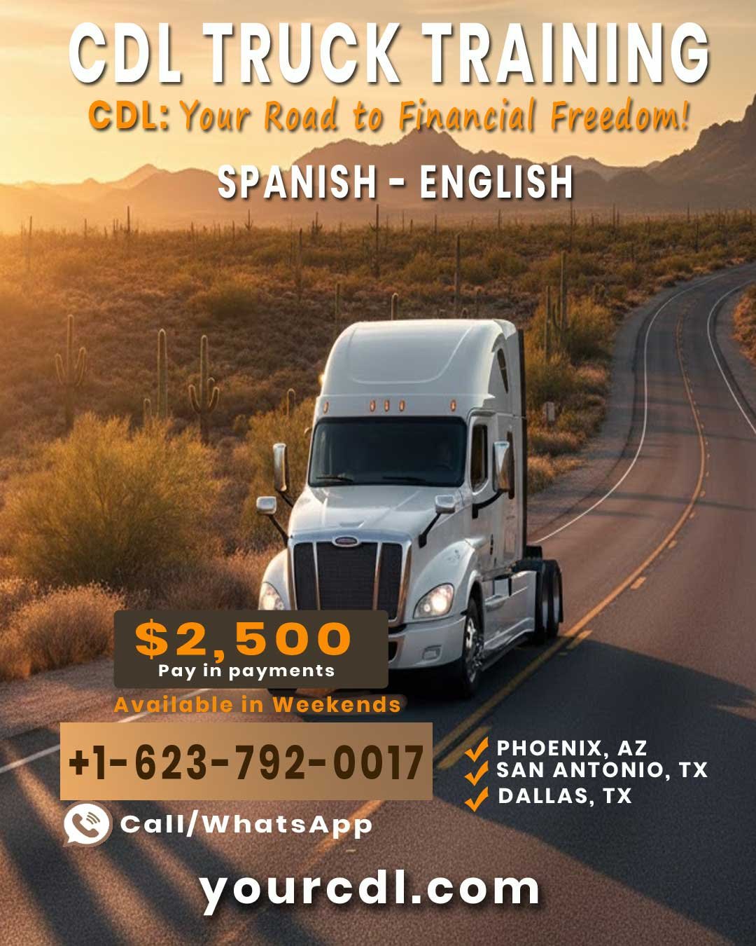 CDL training Ferris TX