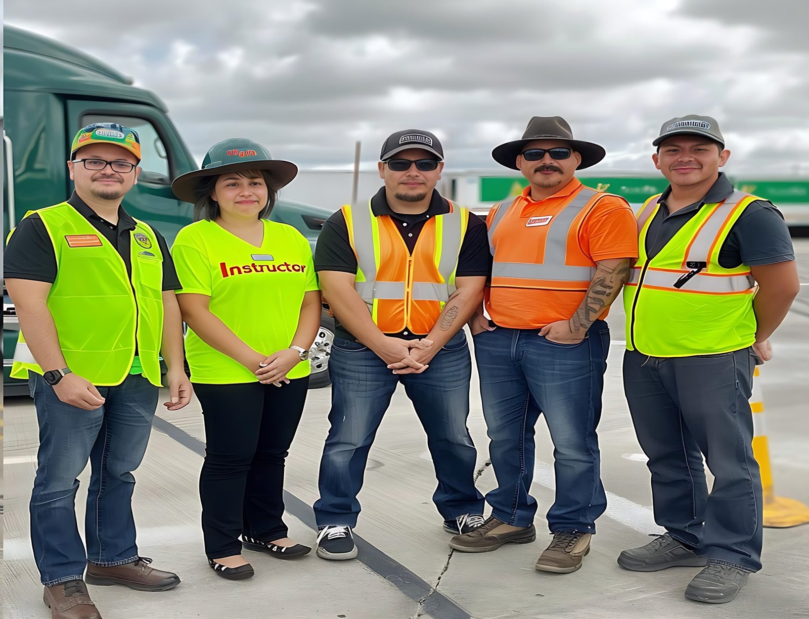 Professional truck driving instructors at CDL School New Braunfels offering bilingual ELDT classes and $2,500 tuition.