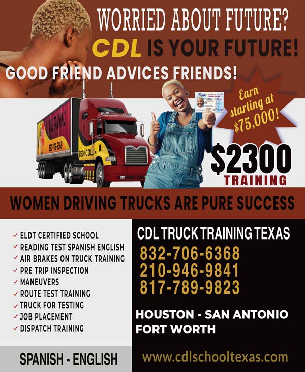 CDL Truck Training San Antonio TX Phone Number Information