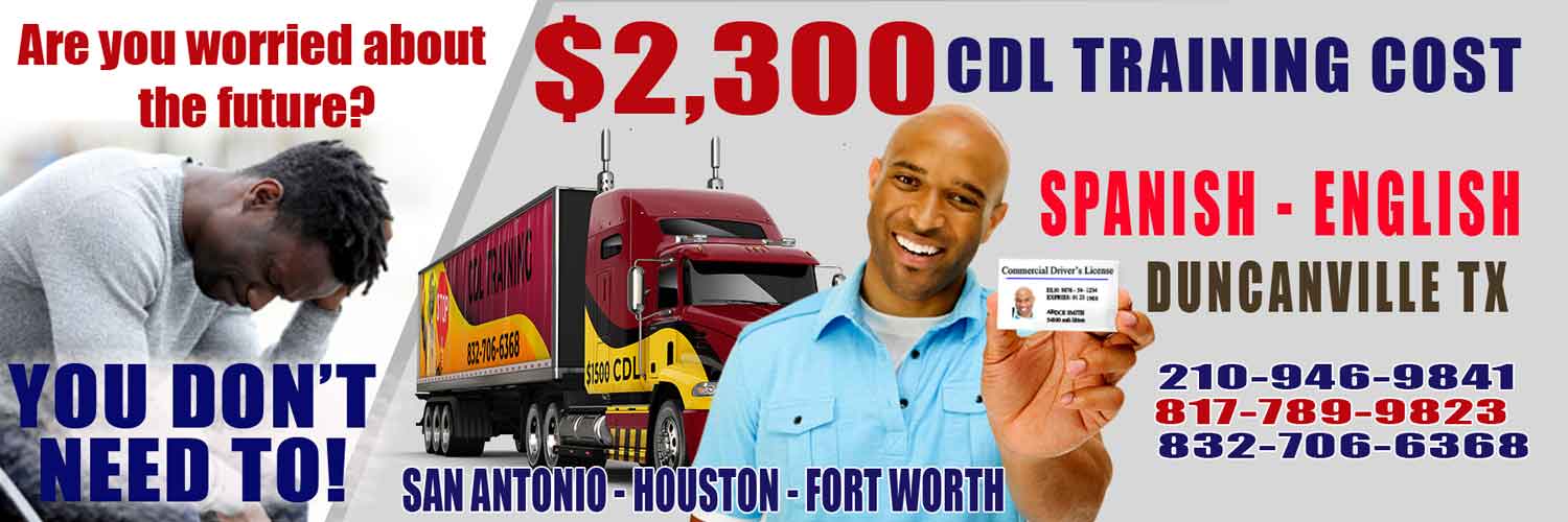 CDL Training Ferris TX image shoe services and phones